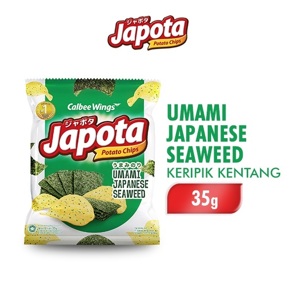 

Japota Potato Chips Umami Japanese Seaweed 35 gr