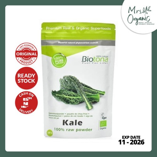 

Biotona Organic Kale powder 120g - sayuran Kale segar bubuk campuran ke minuman