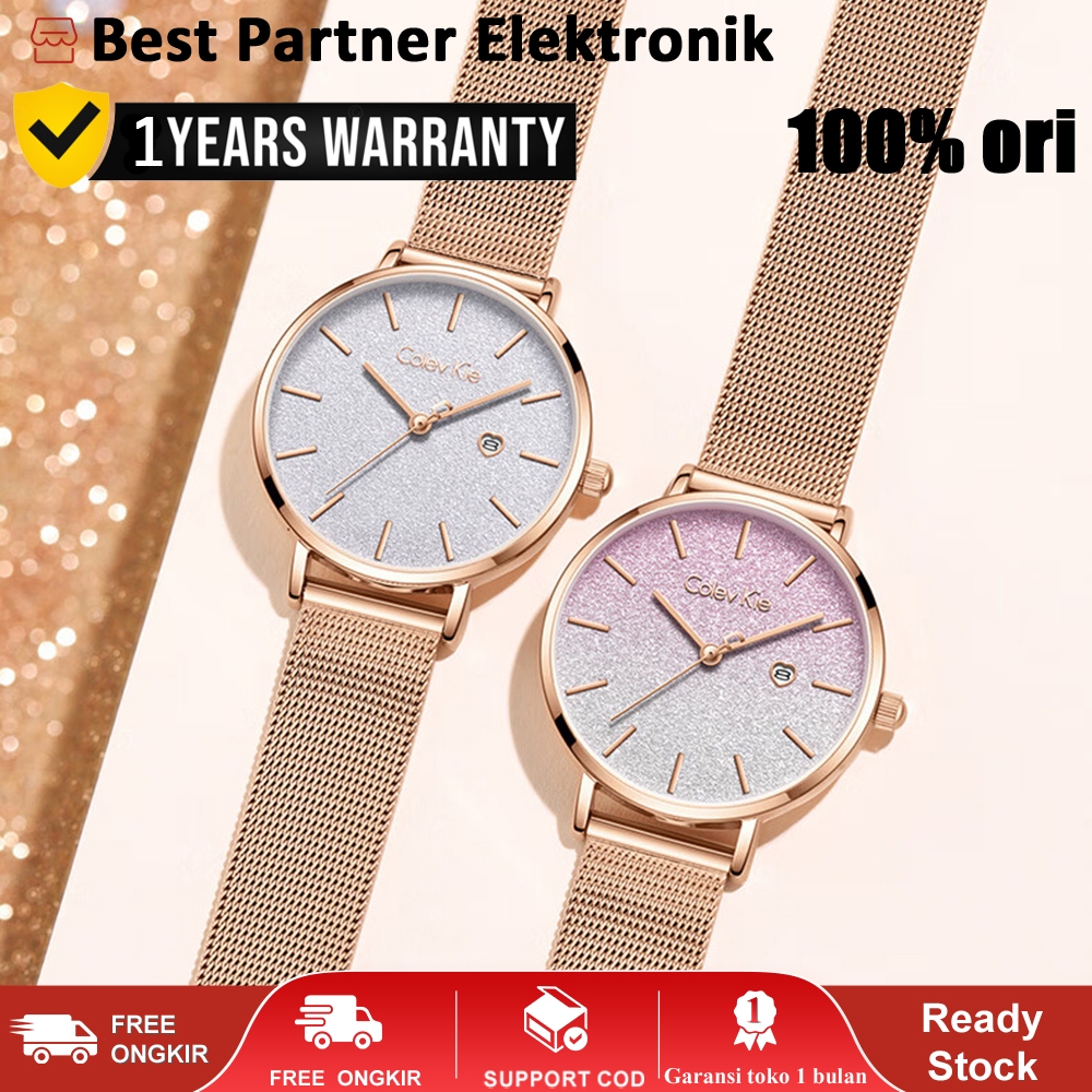 Colev Kie 8037 Jam tangan kuarsa ultra tipis Jam tangan wanita