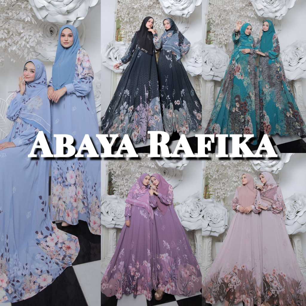 ABAYA RAFIKA BY GALLERY SYARIFAH