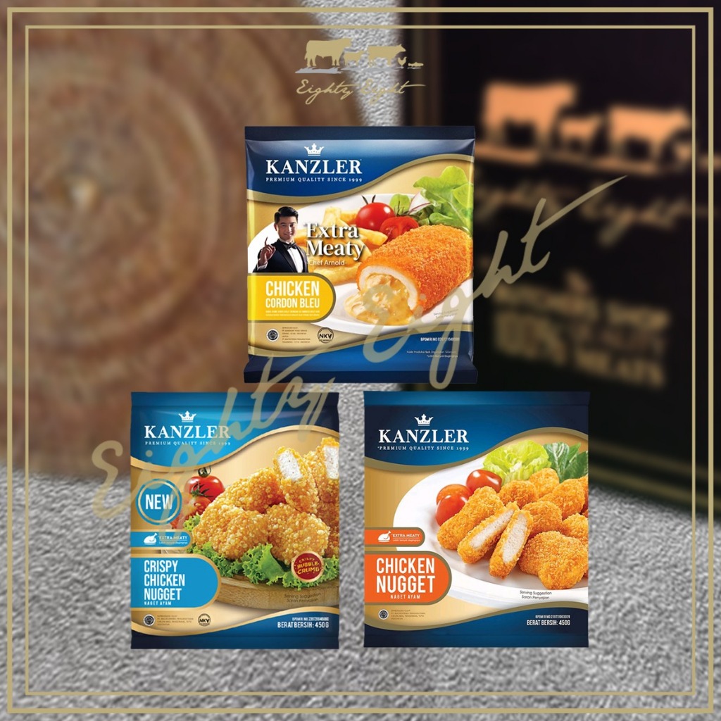 

NUGGET / KANZLER CHICKEN NUGGET / KANZLER CRISPY NUGGET / KANZLER CORDON BLEU / KANZLER SMOKED BEEF