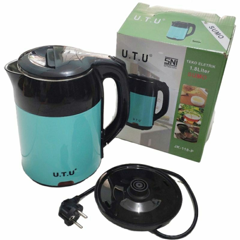 Teko Listrik Otomatis Stainless UTU SUMO 1.8 Liter