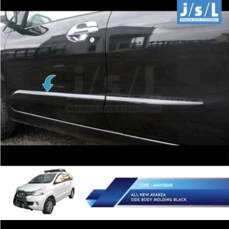 List Body Samping Mobil Toyota All New Avanza Veloz 2012-2014