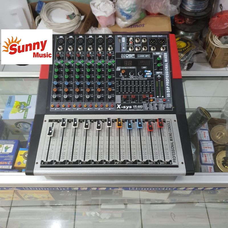 XSYS VR60D Power Mixer Audio VR 60D VR-60D  VR 60 D