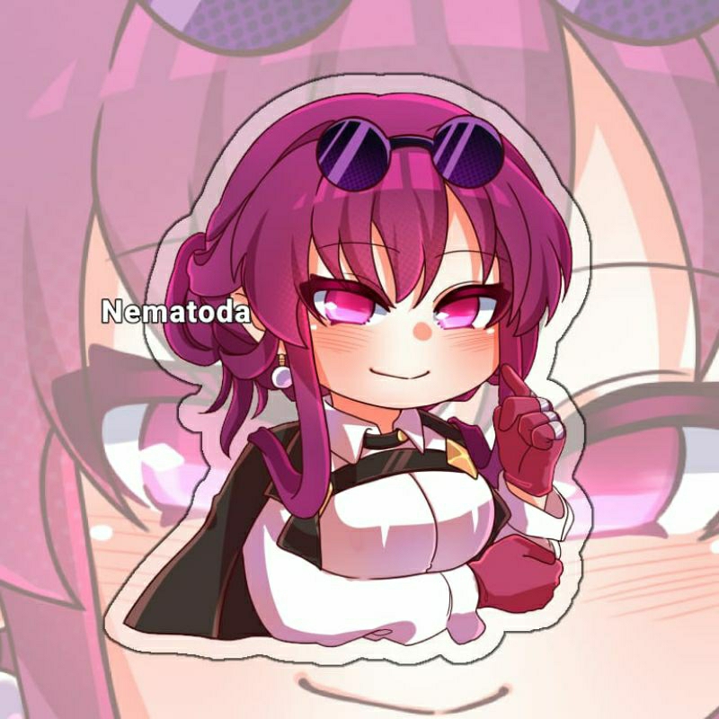 Gantungan Kunci Honkai Starrail Kafka - Keychain Honkai Starrail Kafka