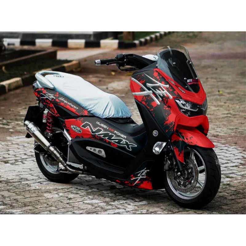 stiker decal nmax new full body variasi hayabusa terbaru