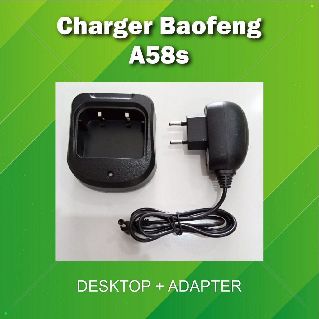 Charger Baofeng A58s adaptor desktop cas bao feng a58 s adapter baofeng triband a58s bopeng
