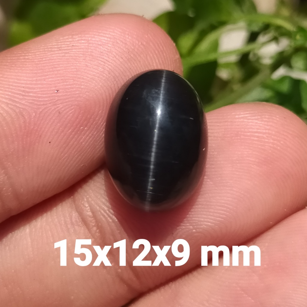 BATU CAT EYE HITAM PEKAT cek batu lainnya ada ruby wulung bacan akik zamrud katilayu cincin pria wan