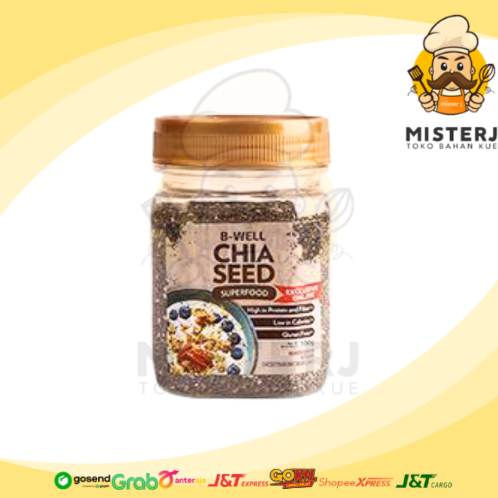 

Quick Fresh | Chia Seed | 100 Gram | Chia Seed | Camilan Penunda Lapar