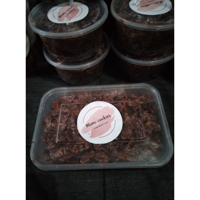 

kripik coklat ubi lumer mirip banana coklat lumer 250g