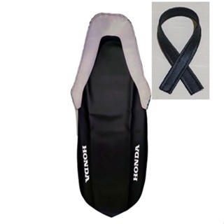 Hitam CRF Original Kulit Cover Sarung Bungkus Jok Trail