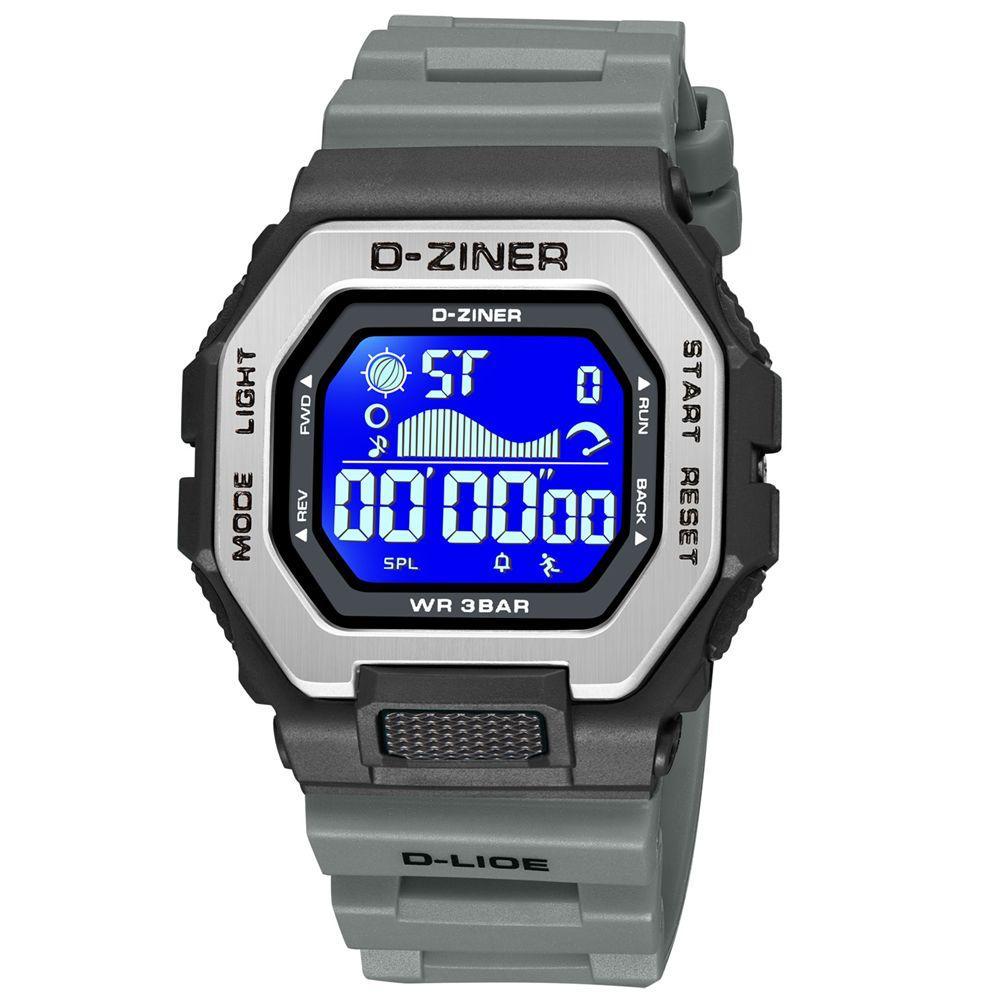 JAM TANGAN PRIA DIGITAL MINIMALIST D-ZINER D-8318 WATER RESISTANT