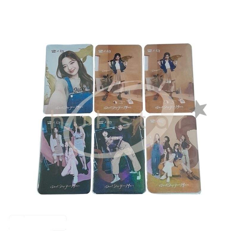 Itzy Ultramilk Official Photocard