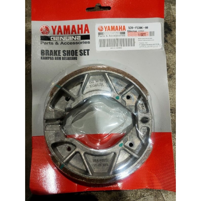 kampas rem belakang Vega ZR 5d9 kampas rem Vega zr