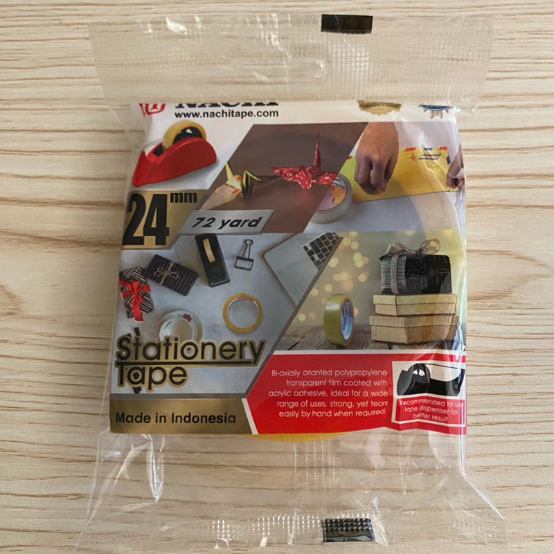 

ISOLASI NACHI TAPE KUNING 24 MM