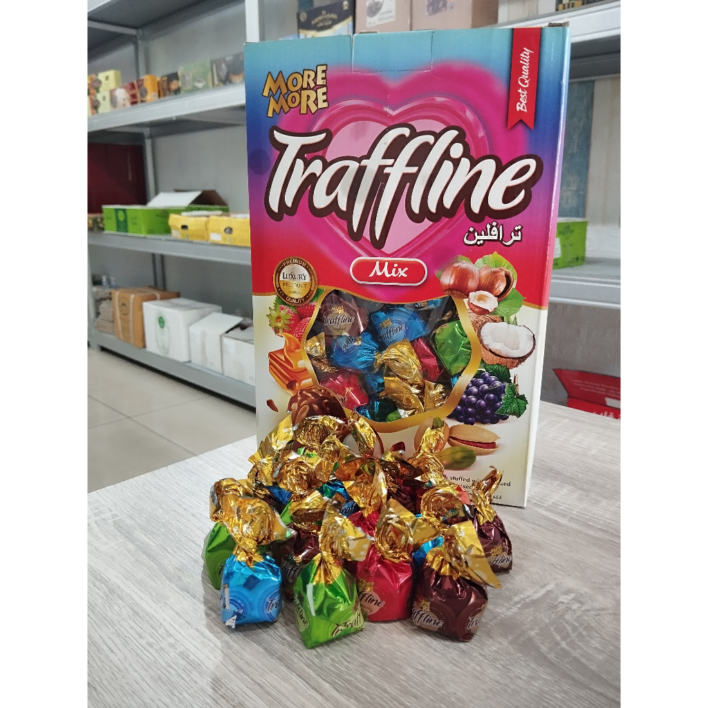 

Cokelat Turki Traffline Mix Premium Quality Luxury Product/Oleh - Oleh Haji dan Umroh/Cemilan Timur Tengah/Moodbosster Cokelat