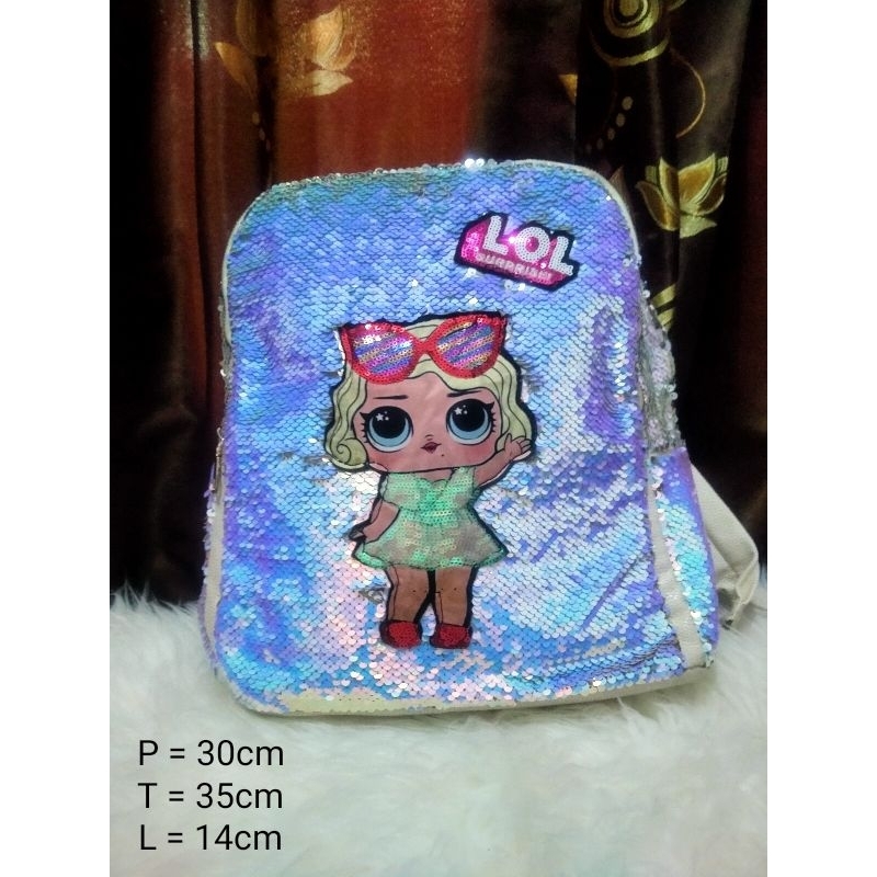 tas anak sekolah preloved