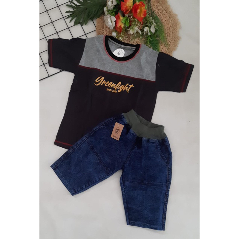 Setelan celana jeans