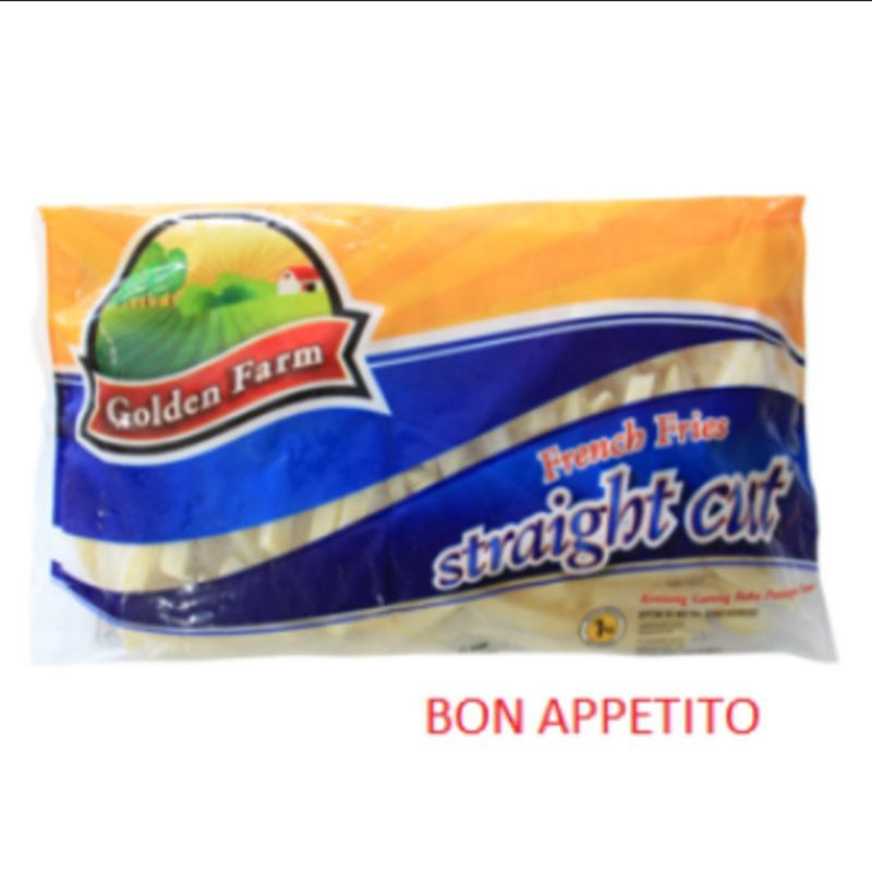 

FF Straight Cut 1 kg / Frozen Food / Kentang Goreng