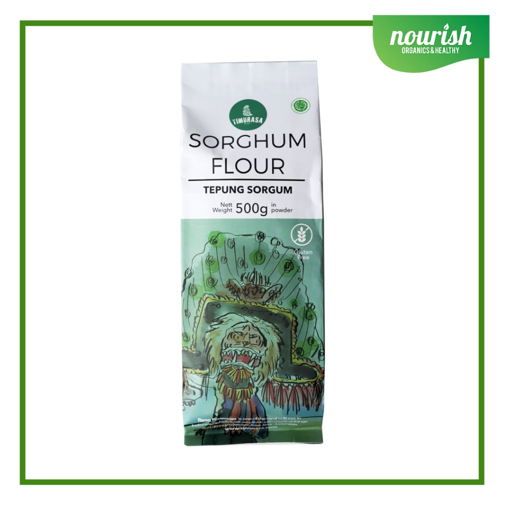 

Timurasa, Tepung Sorgum (Sorghum Flour) 500g-Jakbar