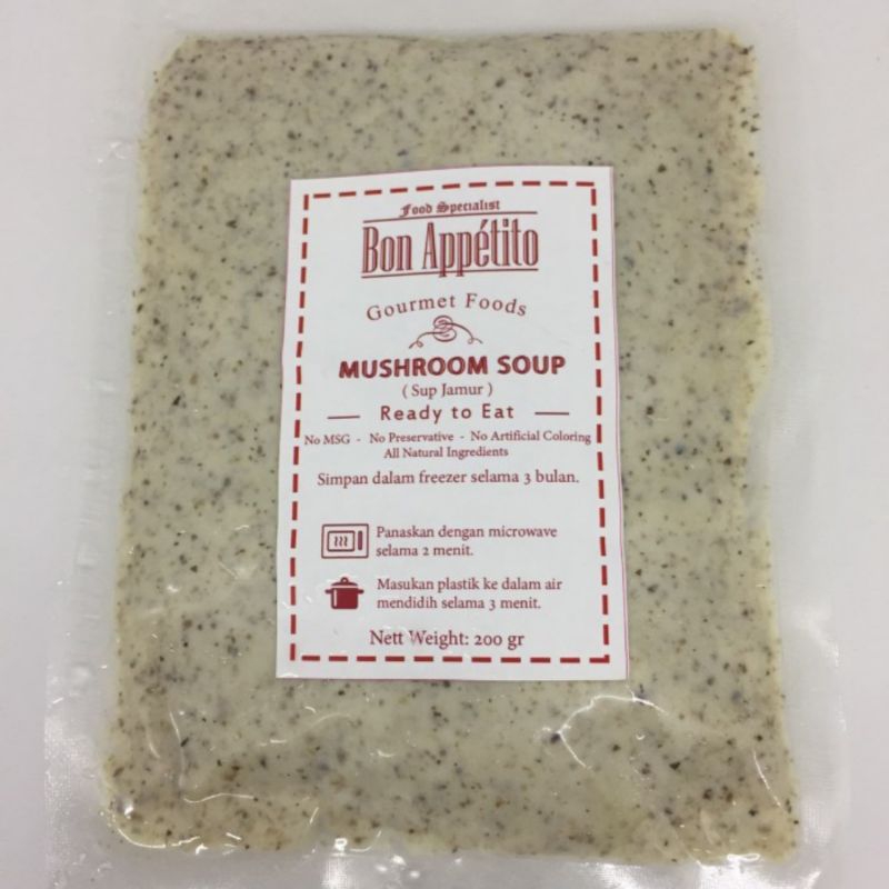 

Mushroom Soup / Ready To Eat / Sop Jamur