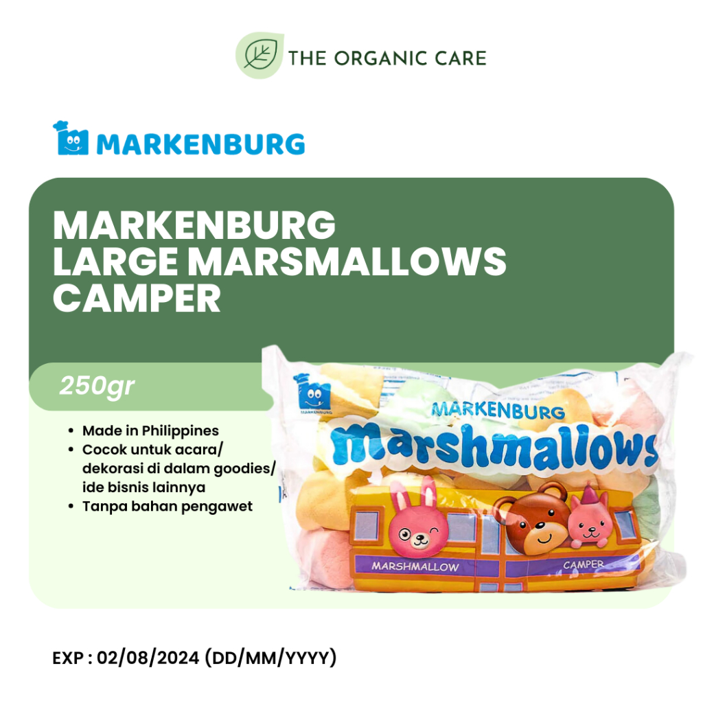 

MARKENBURG - MARSHMALLOW REGULAR / LARGE CAMPER 130GR