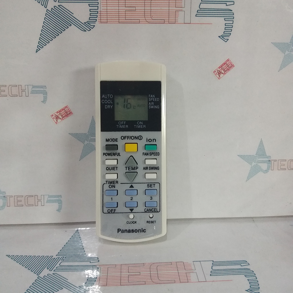 REMOT REMOTE AC PANASONIC A75C3271 A75C2656 A75C2606 A75C2612 ORIGINAL ASLI KW
