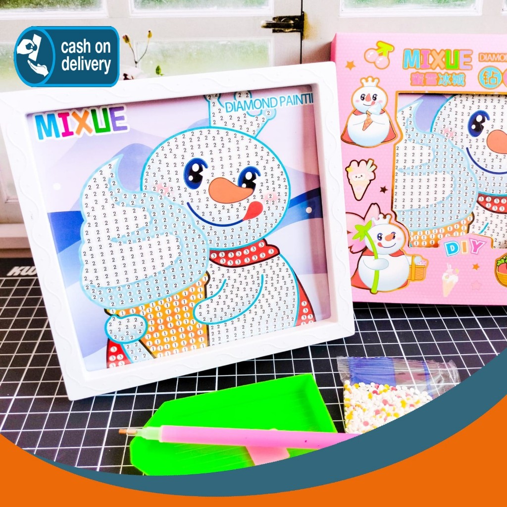 

DIY DIAMOND PAINTING MIXUE TEMPEL MENEMPEL GAMBAR KADO ANAK LUCU KREATIVITAS SOUVENIR SUVENIR MURAH TERMURAH COD