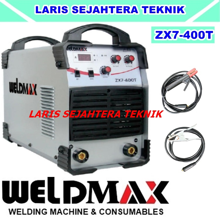 Mesin Las Weldmax ZX7-400T Trafo Las Listrik Inverter Weldmax ZX7 400 T