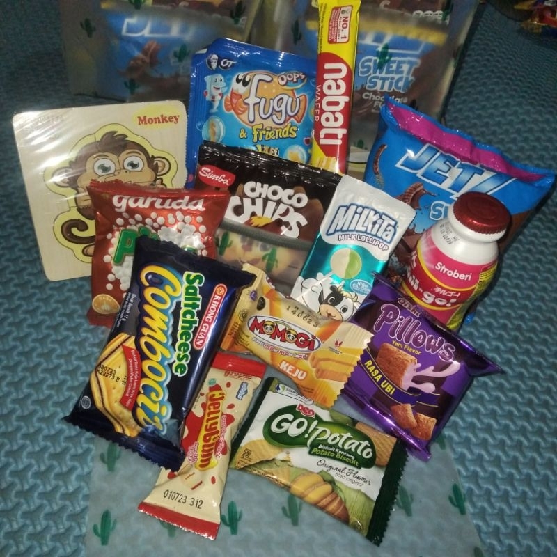 

Paket snack ulang tahun anak