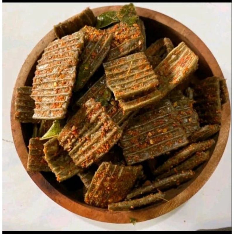 

Seblak kerupuk jengkol viral pedas dain jeruk 1kg