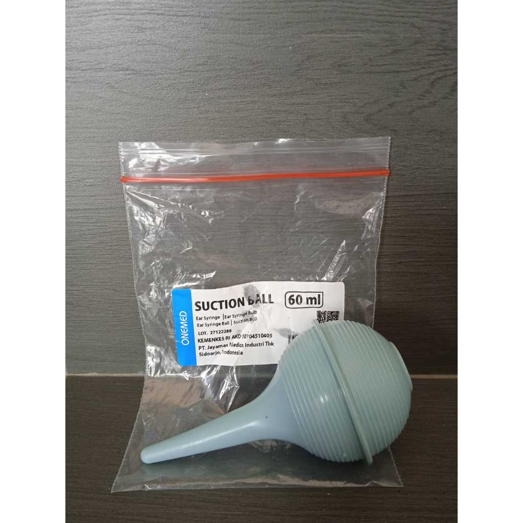 EAR SYRINGE/ SUCTION BALL ONEMED