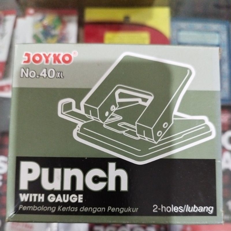 

punch with gauge (pembolong kertas dengan pengukur) no 40xl