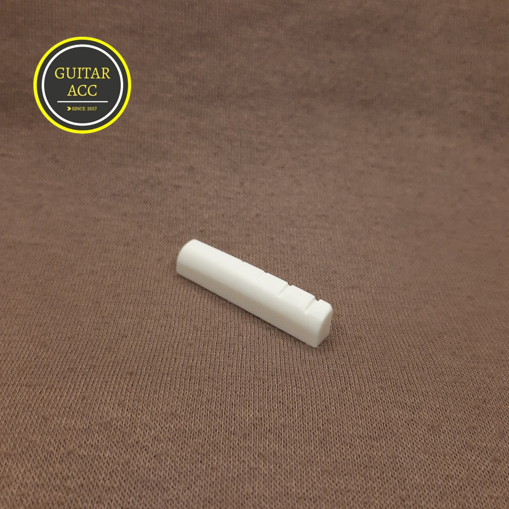 Bone nut gitar akustik 43mm original nut tulang