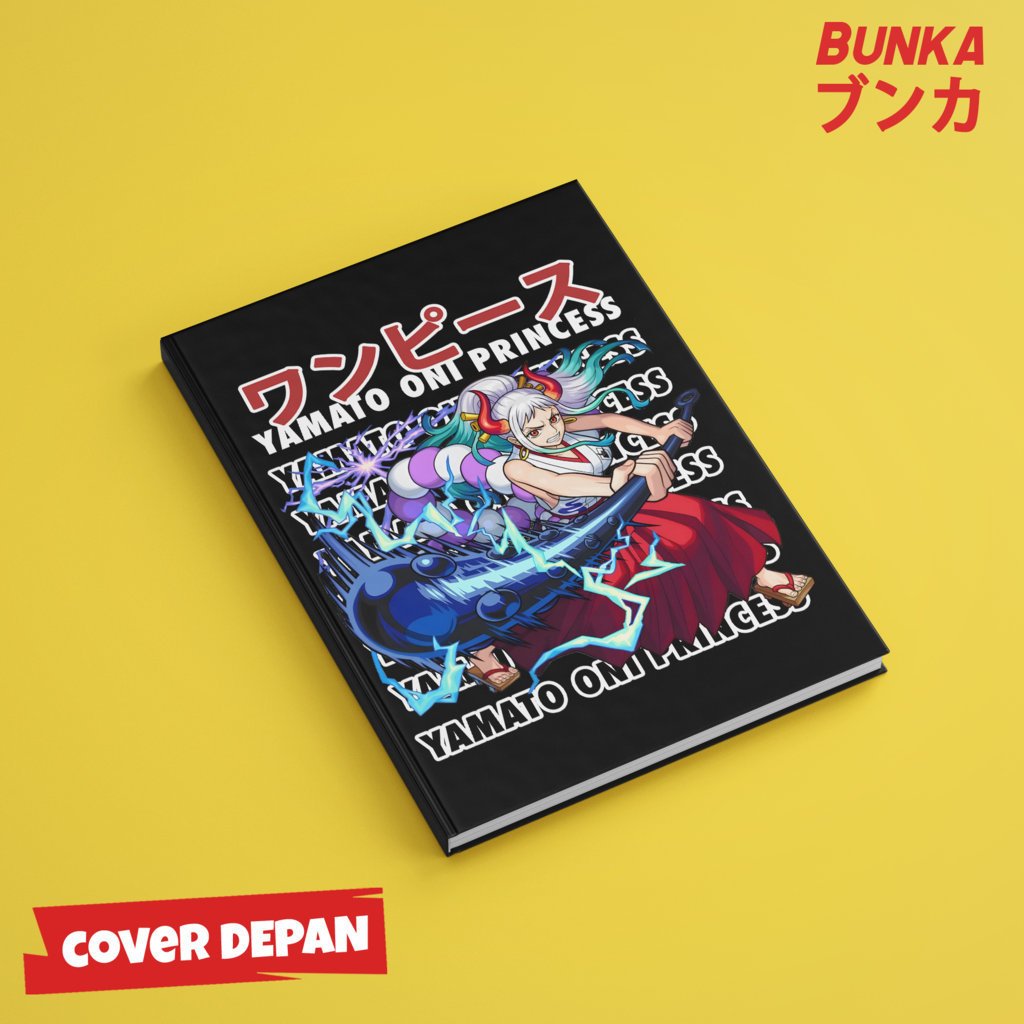 

Note Book Aesthetic Anime One Piece Yamato Design Hardcover A5 Buku Tulis Catatan Notes Agenda Planner Jurnal vintage buku catatan story book kado anniversary valentine cowok cewek murah