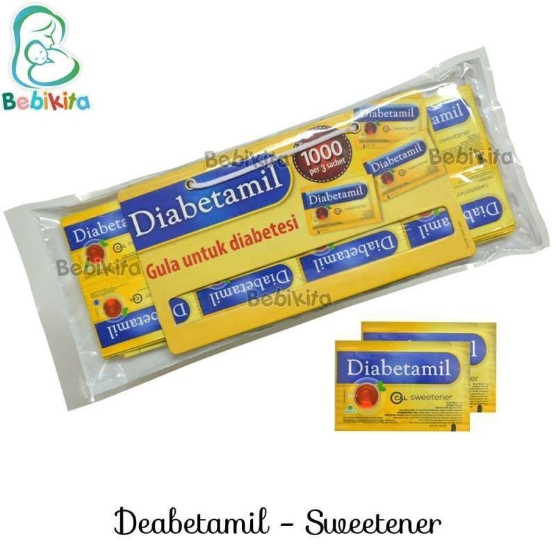 

DIABETAMIL pemanis rendah Kalori/ Diet/ untuk Diabetes sachet