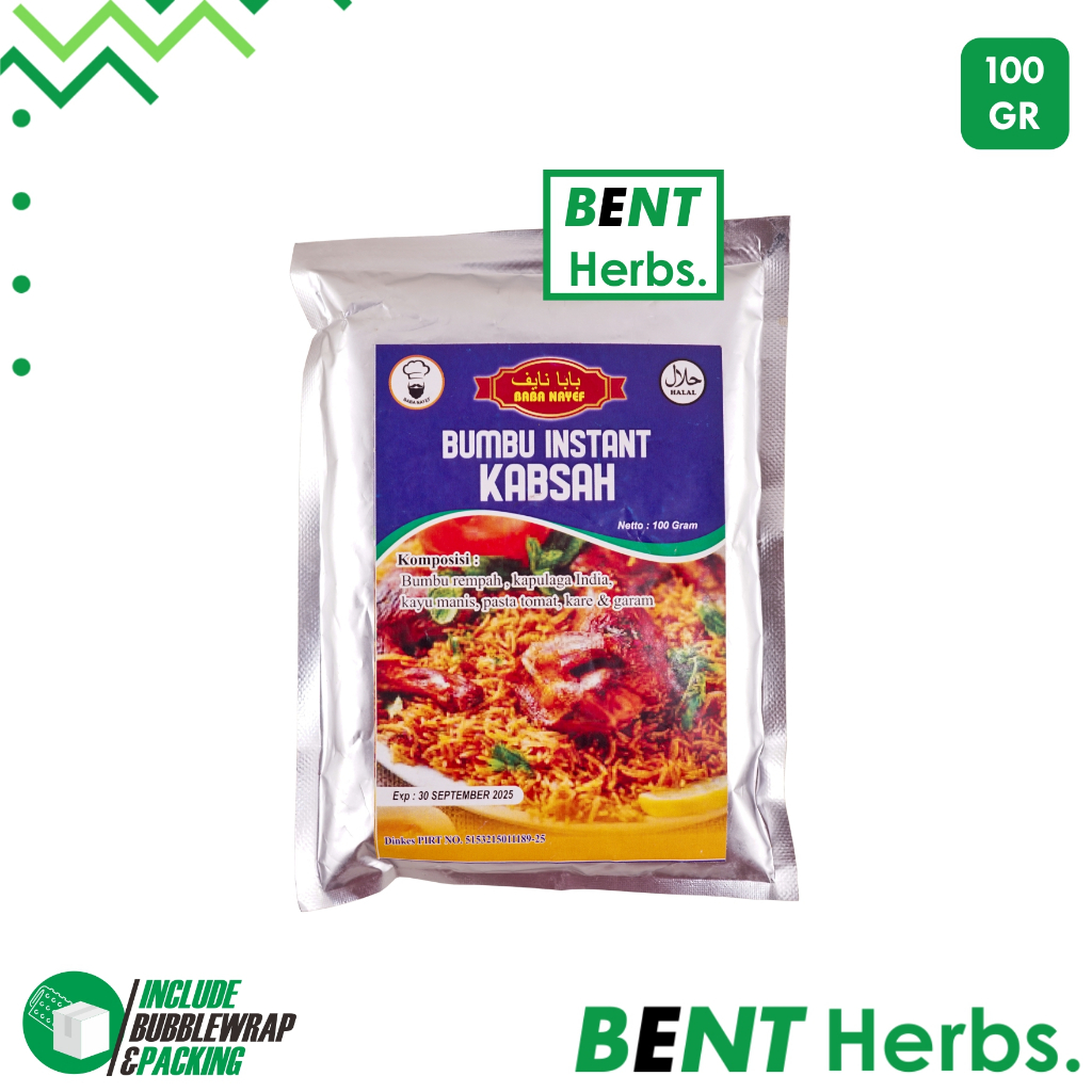 

Baba Nayef Bumbu Instant Kabsah 100 g