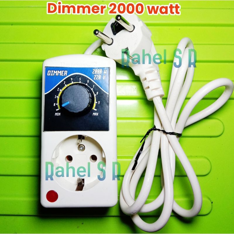 Dimmer AC 2000 Watt || Dimmer Pengatur Kecepatan Mesin Gerinda Dll || Dimmer AC 2000 Watt