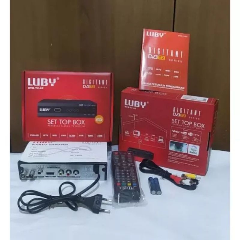 Set Top Box LUBY DVB T2
