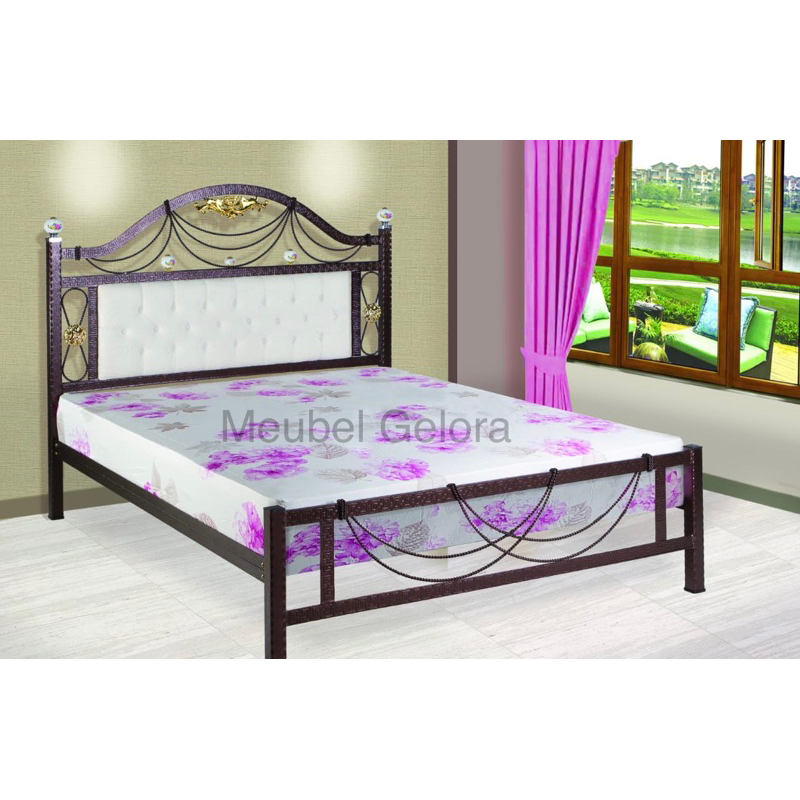 Ranjang Besi/Tempat Tidur Rangka Besi/Rangka Ranjang Besi/Rangka Tempat Tidur Besi