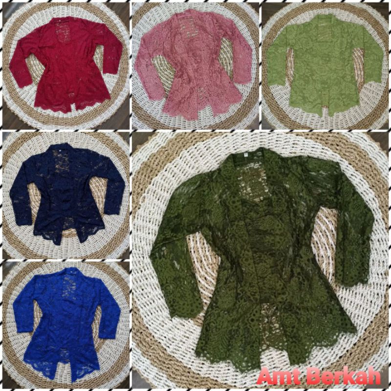 (KEBAYA SAJA) Atasan Kebaya Bali Wanita | Kebaya Bali Brokat Kutubaru / Kebaya / Kebaya Bali Modern