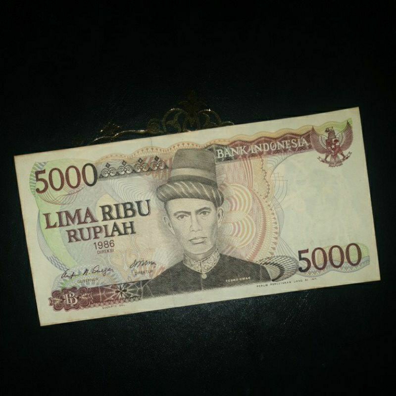 Uang Kuno 5000 Teuku Umar