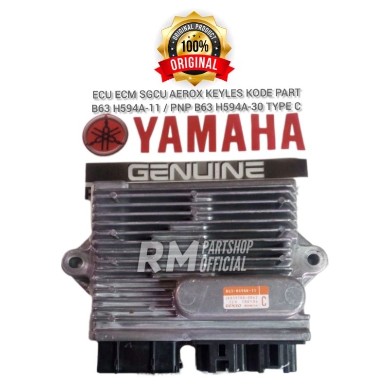 SGCU ECU ECM ecu aerox keyles B63 H594A-11/30 type C original