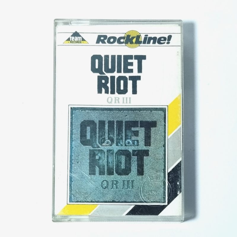 kaset pita rockline quiet riot qriii