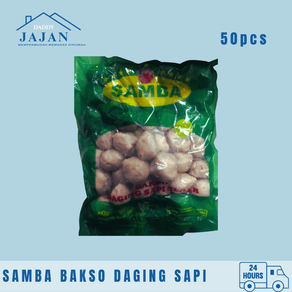 

Samba Bakso Daging Sapi 50pcs
