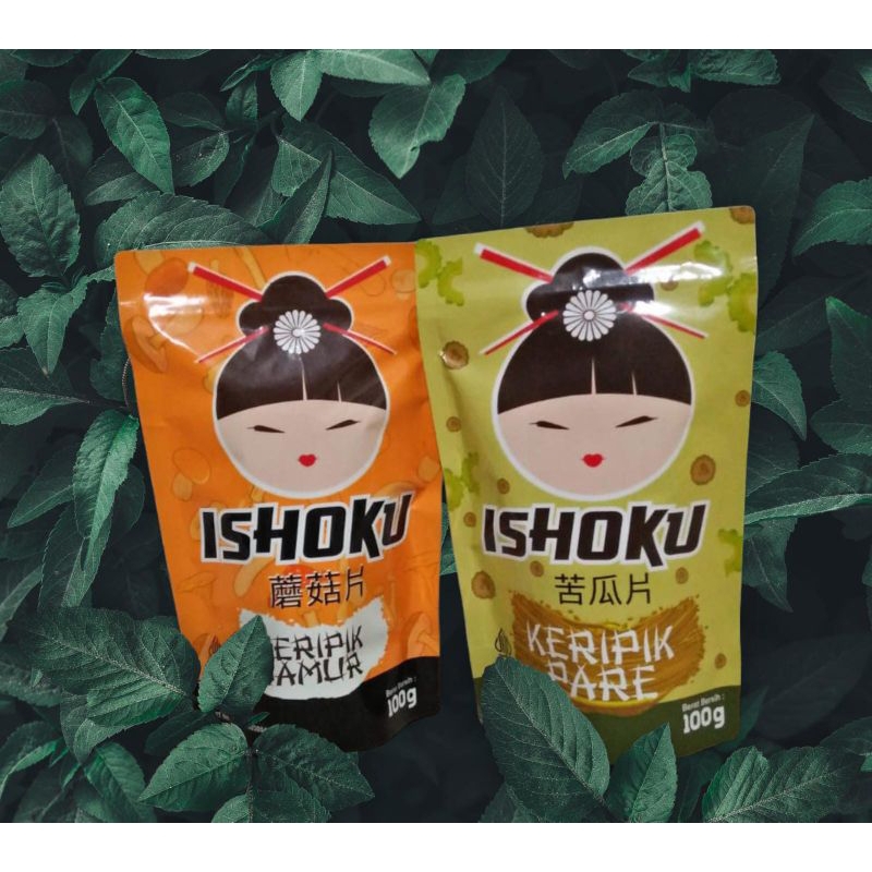 

Ishoku Keripik Jamur dan Keripik Pare 100gr