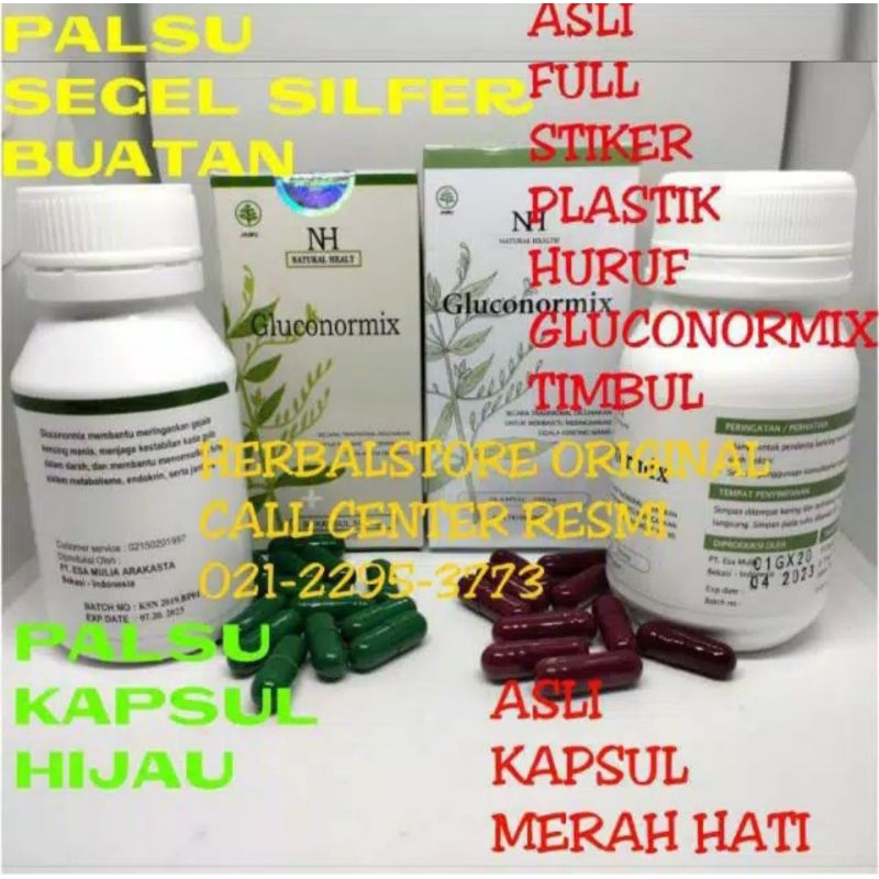 Obat Gluconormix Obat diabetes menurunkan kadar gula tubuh obat Gluconormik asli original obat Gluco