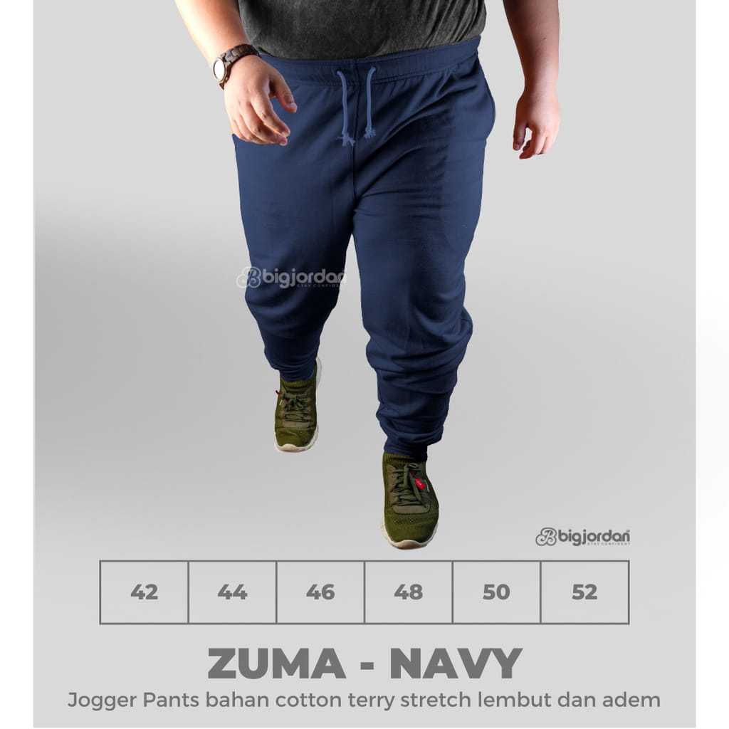 BIG JORDAN ORIGINAL celana Jogger pants big size 40 42 44 46 48 50 52 joger ukuran besar jumbo