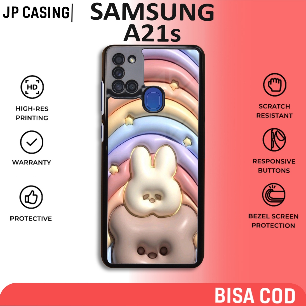 Case Samsung A21S Terbaru - Samsung A21S - Motif Cute10 - Bahan Hardcase Softcase Premium Glossy - C