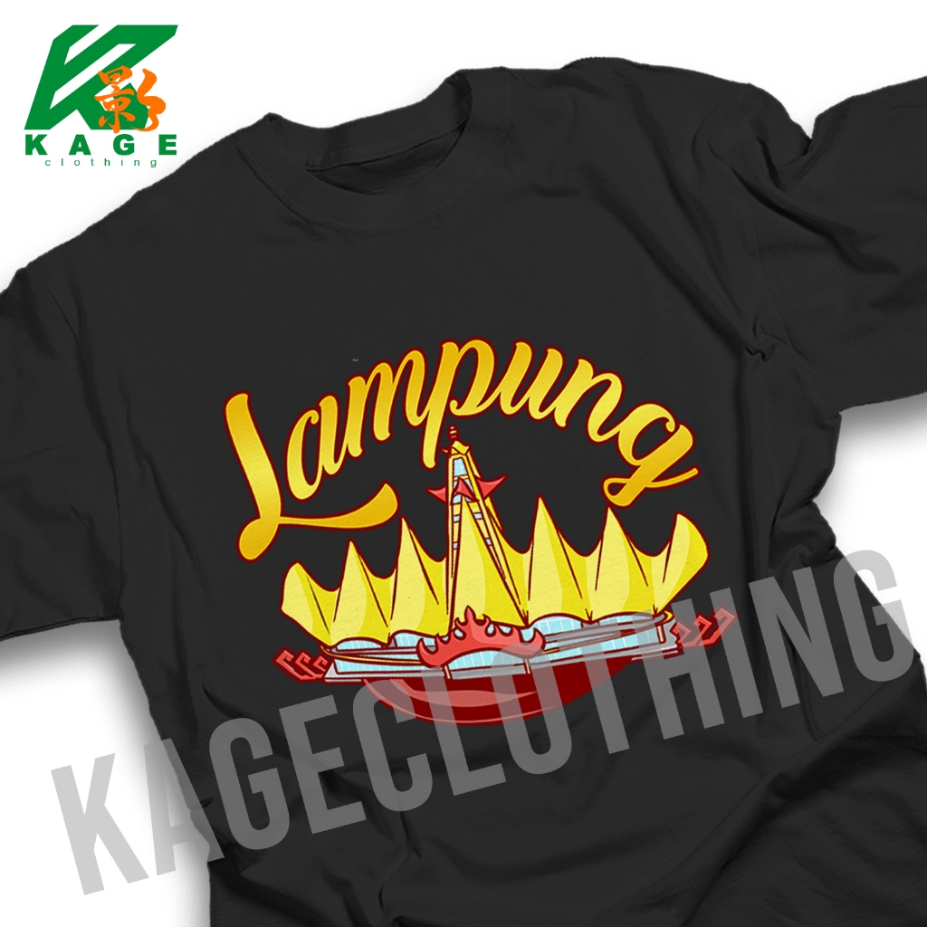 Kaos OLEH OLEH LAMPUNG Tshirt baju distro cotton combed 30s UNISEX TAPIS LAMPUNG SIGER LAMPUNG